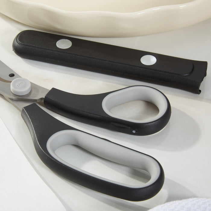 Image 4 of Leo Graphite 10" Multifunctional Kitchen Scissors, Recycled