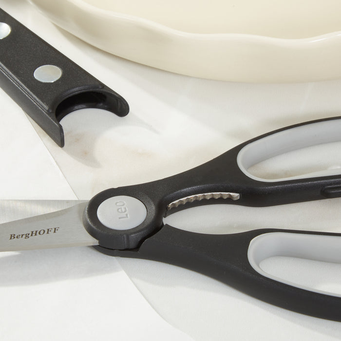 Image 4 of Leo Graphite 9" Multifunctional Kitchen Scissors, Recycled