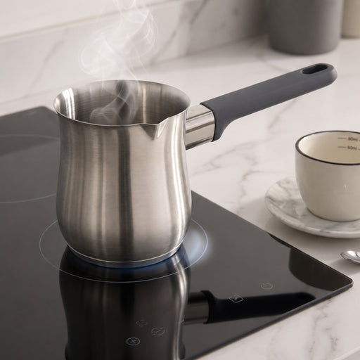 Image 1 of Leo Balance Stainless Steel 17oz Moka Pot