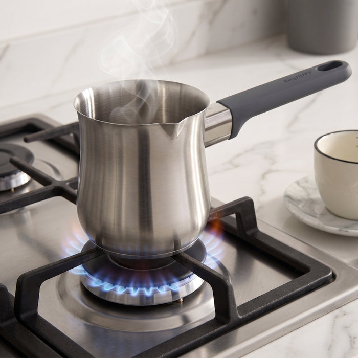 Image 4 of Leo Balance Stainless Steel 17oz Moka Pot