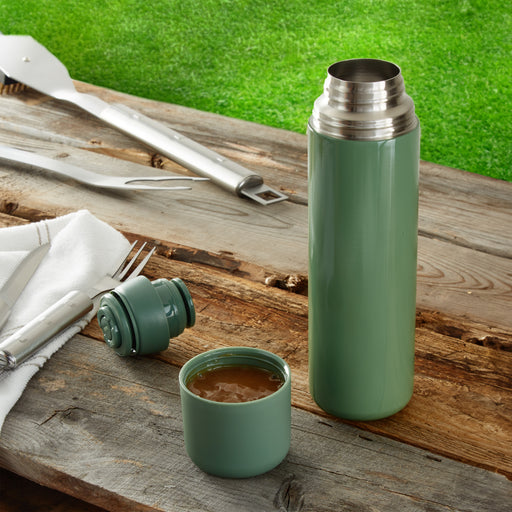 Image 2 of Leo Balance Thermal Flask 16.9oz, Green
