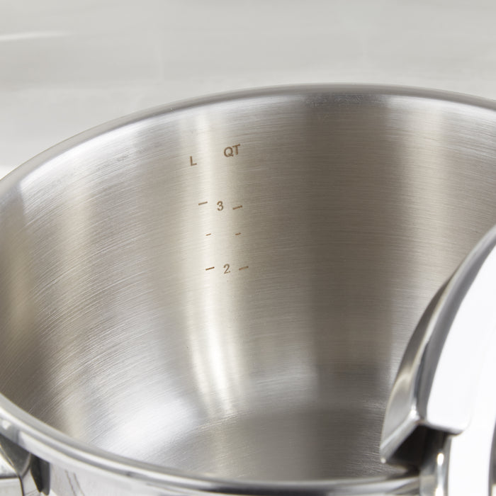 Image 5 of Leo Vita 4Pc Stainless Steel Pressure Cooker Set