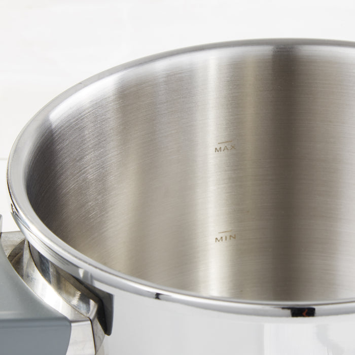 Image 6 of Leo Vita 4Pc Stainless Steel Pressure Cooker Set