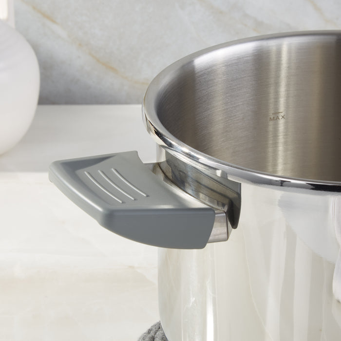 Image 7 of Leo Vita 4Pc Stainless Steel Pressure Cooker Set