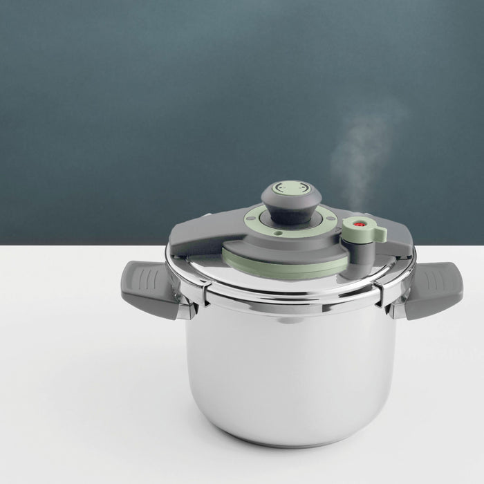 Image 8 of Leo Vita Stainless Steel Pressure Cooker 6qt.