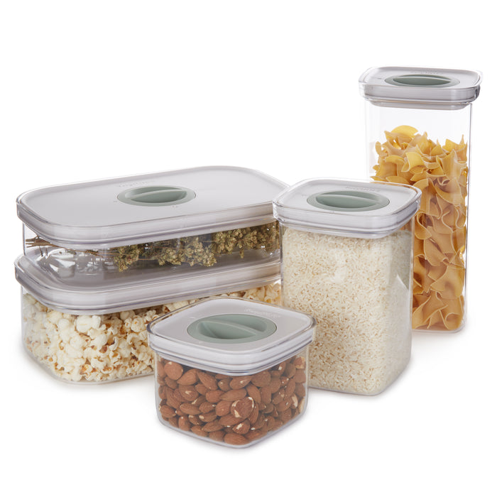Image 9 of Leo 5Pc Smart Seal Food Container Set
