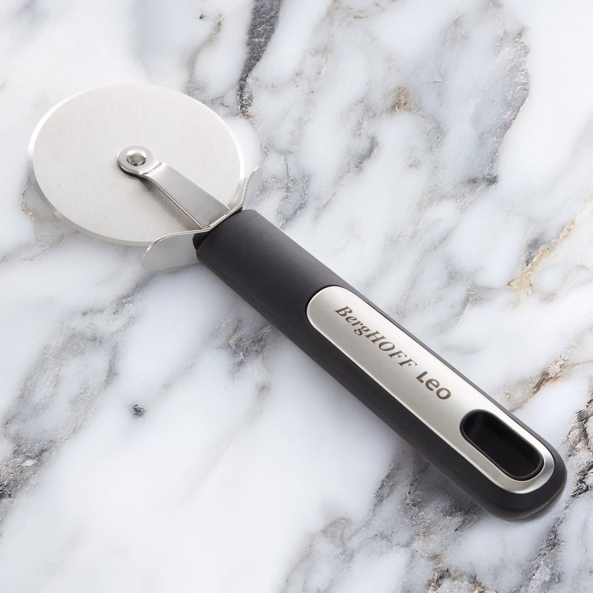 Leo Graphite Stainless Steel Pizza Cutter — BergHOFF