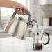 Image 2 of Leo Balance Anthracite Stainless Steel 2.3qt. Whistling Kettle