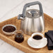 Image 3 of Leo Balance Anthracite Stainless Steel 2.3qt. Whistling Kettle