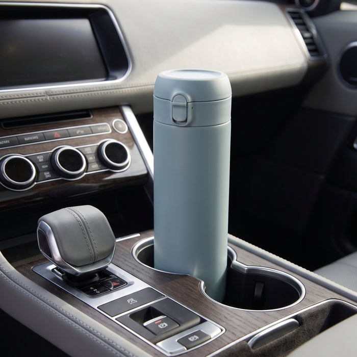 Image 5 of Leo Stainless Steel 24oz Thermal Flask, Slate
