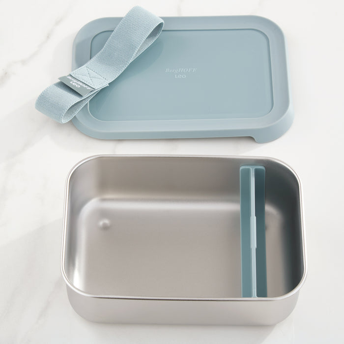Image 5 of Leo Balance Stainless Steel Lunch Box, Slate