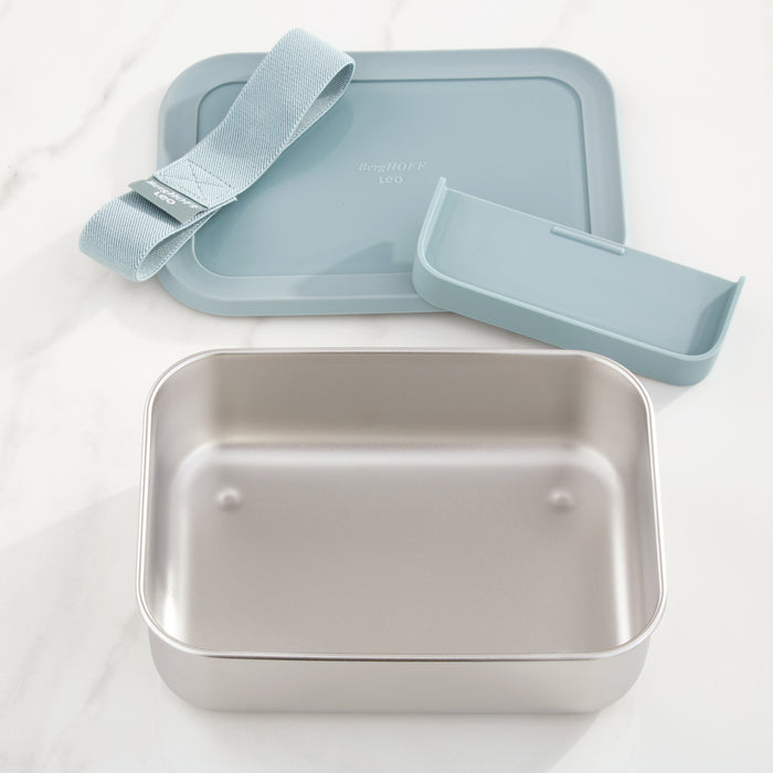 Image 7 of Leo Balance Stainless Steel Lunch Box, Slate