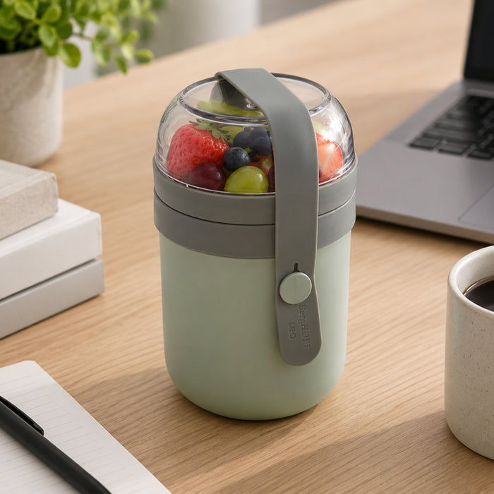 Image 1 of Leo Balance 22oz Dual Lunch Pot, Sage