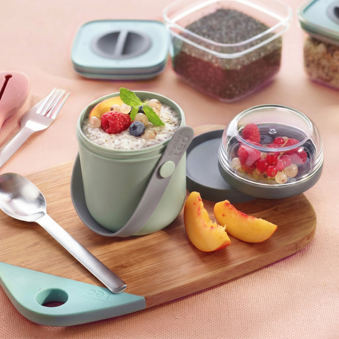 Image 7 of Leo Balance 22oz Dual Lunch Pot, Sage