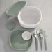 Image 3 of Leo To Go Salad Bowl With Flatware Set, Sage