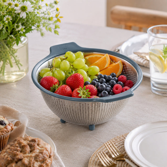 BergHOFF Leo 18/10 Stainless Steel Colander, 10"