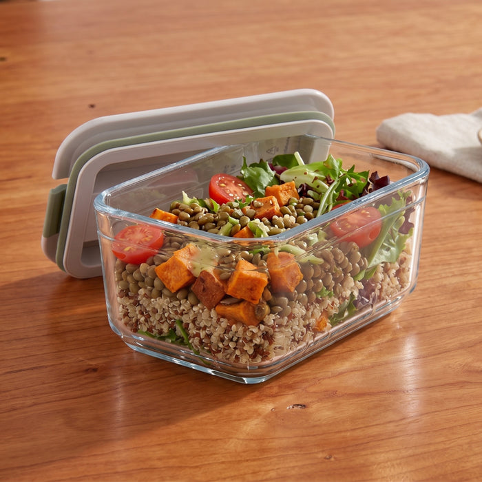 Image 2 of Leo Balance Perfect Seal Glass Food Container 17oz.