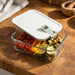 Image 1 of Leo Balance Perfect Seal Glass Food Container 1.2qt.