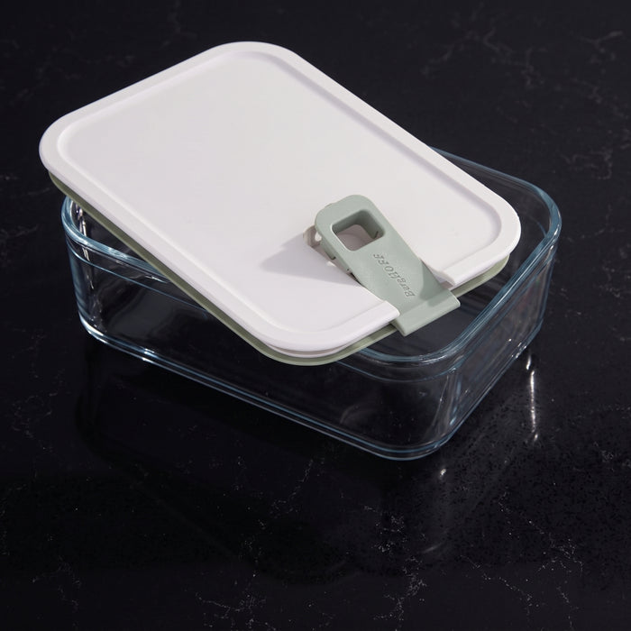 Image 4 of Leo Balance Perfect Seal Glass Food Container 1.2qt.