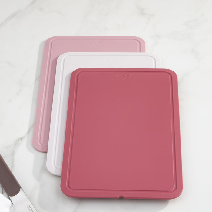 Image 6 of Leo Legacy 3pc PP Cutting Board Set 12.5", Pink
