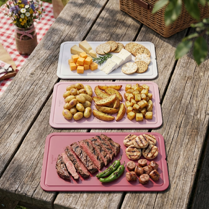 Image 7 of Leo Legacy 3pc PP Cutting Board Set 12.5", Pink