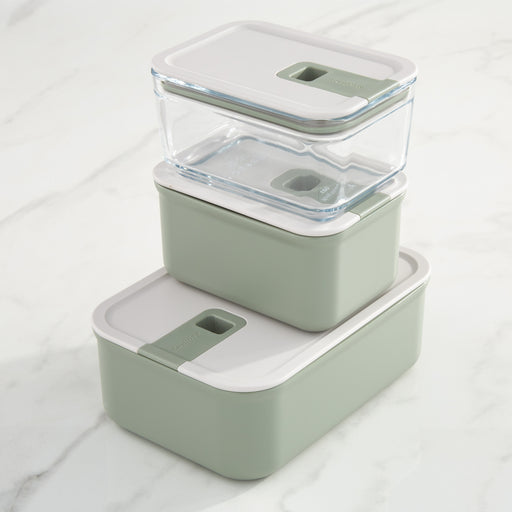Image 1 of Leo Balance 3pc Perfect Seal Food Container Set
