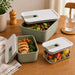 Image 2 of Leo Balance 3pc Perfect Seal Food Container Set