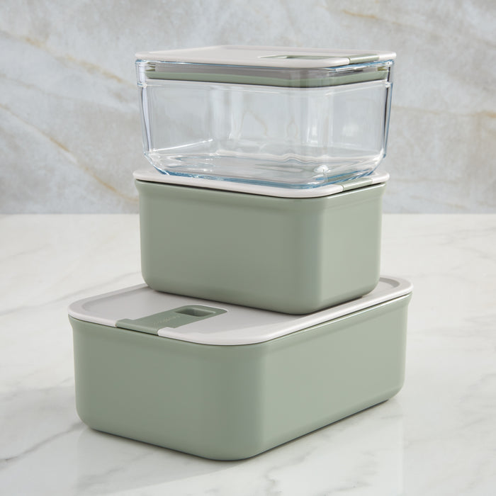 Image 8 of Leo Balance 3pc Perfect Seal Food Container Set