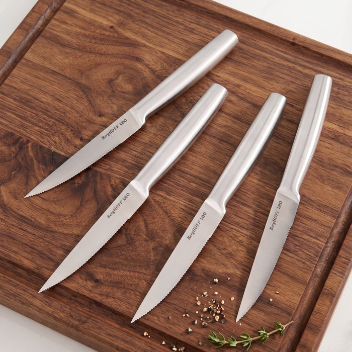 Image 8 of Leo Legacy 4pc Stainless Steel Steak Knife Set
