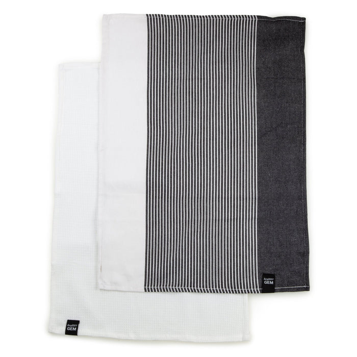 BergHOFF GEM 2pc Cotton Tea Towel Set, Multicolor - Kitchen Towels