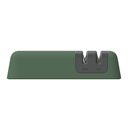 BergHOFF Leo Graphite Two-Stage Ceramic Knife Sharpener, Sage - Knife Sharpeners