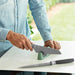 Image 5 of Leo Graphite Two-Stage Ceramic Knife Sharpener, Sage