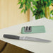 Image 6 of Leo Graphite Two-Stage Ceramic Knife Sharpener, Sage