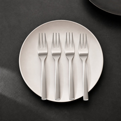 BergHOFF Leo Pure 18/10 Stainless Steel 4pc Cake Fork Set, 6" - Kitchen Knives