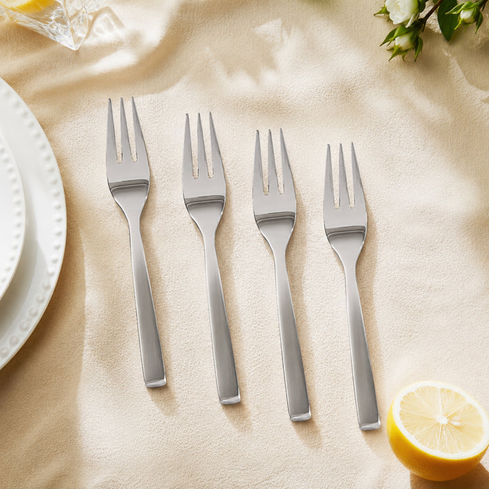 BergHOFF Leo Pure 18/10 Stainless Steel 4pc Cake Fork Set, 6"