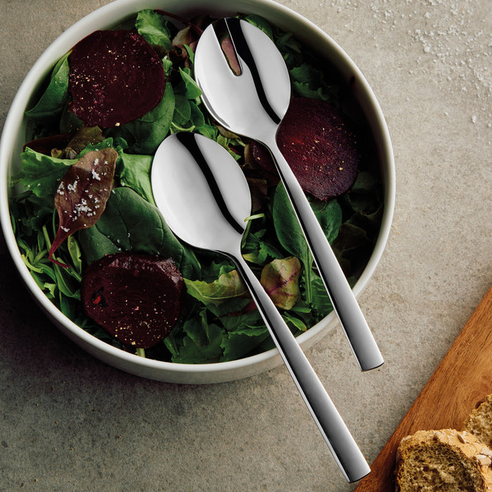 BergHOFF Leo Pure 18/10 Stainless Steel 2pc Salad Serving Set, 9"