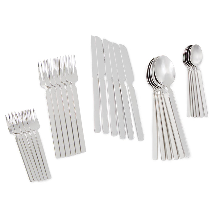 Image 4 of Elegant 72Pc Stainless Steel Flatware Set