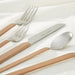 Image 6 of Nommie 20Pc Stainless Steel Flatware Set, Gold