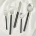 Image 1 of Nommie 20Pc Stainless Steel Flatware Set, Smokey Black