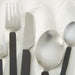 Image 5 of Nommie 20Pc Stainless Steel Flatware Set, Smokey Black