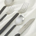 Image 9 of Nommie 20Pc Stainless Steel Flatware Set, Smokey Black