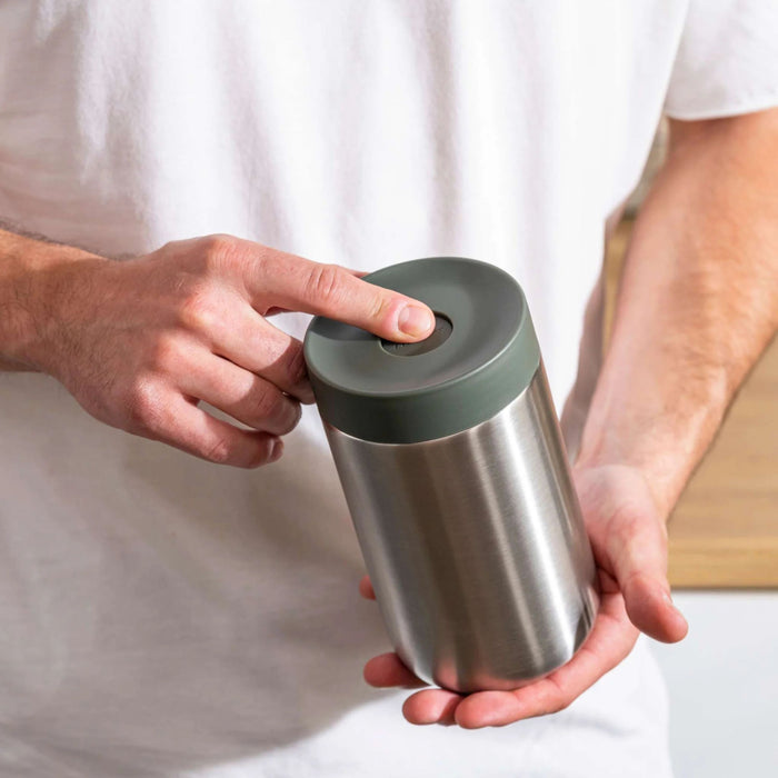 Image 7 of Nommie Stainless Steel 25oz Food Container, Steel