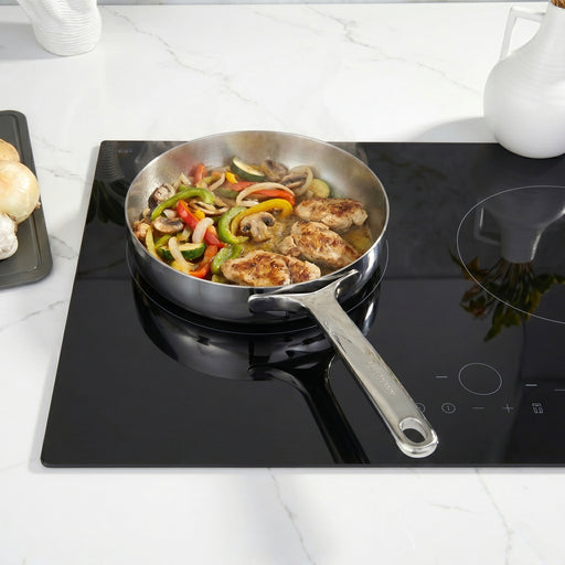Image 1 of Belly Tri-Ply 18/10 Stainless Steel 8" Fry Pan, Stellar