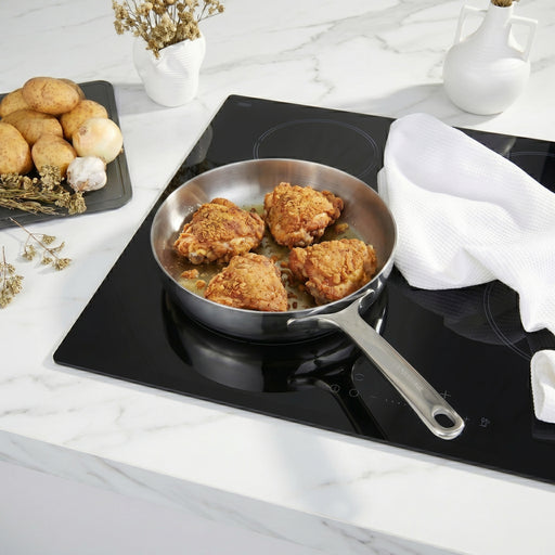 Image 2 of Belly Tri-Ply 18/10 Stainless Steel 9.5" Fry Pan, Stellar