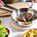 Image 6 of Belly Tri-Ply 18/10 Stainless Steel 9.5" Fry Pan, Stellar