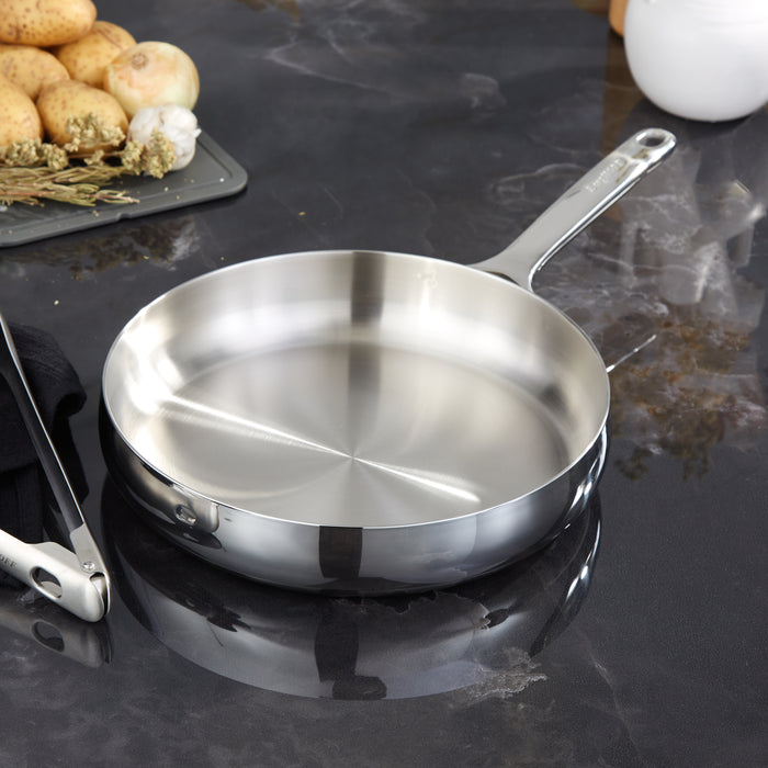 Image 4 of Belly Tri-Ply 18/10 Stainless Steel 11" Fry Pan, Stellar