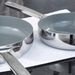 BergHOFF Belly Tri-Ply 18/10 Stainless Steel Nonstick Ceramic 11" Fry Pan, Stellar - Skillets & Frying Pans