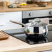 Image 2 of Belly Tri-Ply 18/10 Stainless Steel 6" Saucepan 2qt. with Lid, Stellar