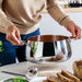 Image 2 of Belly Tri-Ply 18/10 Stainless Steel 9.5" Stockpot 7qt. with Lid, Stellar