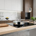 Image 2 of Belly Tri-Ply 18/10 Stainless Steel 9.5" Saute Pan 3qt. with Lid, Stellar